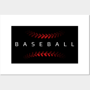 Baseball Ball Lace Posters and Art